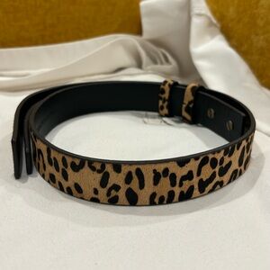 Banana Republic Leopard Print Belt